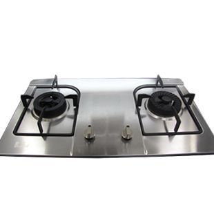 红田家居厨房电器嵌入式不锈钢天然气 煤气液化气灶具 - 红田 - 九正(中国建材第一网)