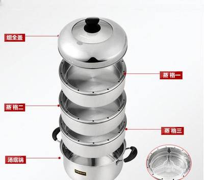 蒸锅全新不锈钢公司赠品甩卖 - 75元-天津家用电器