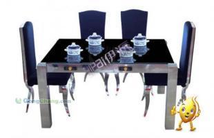 供应伊派苏州伊派不锈钢火锅餐桌 设计优雅高档的现代餐饮电器